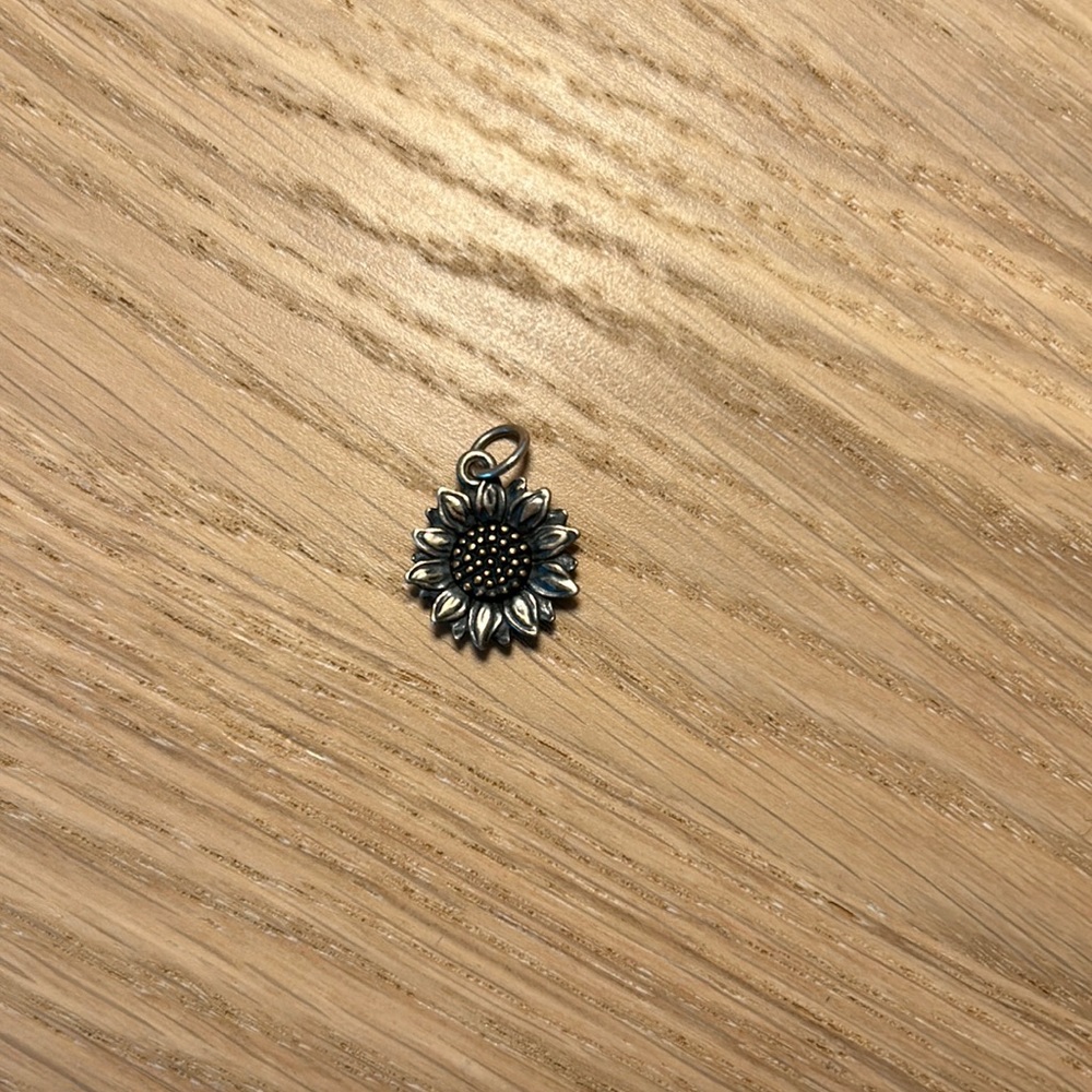 James Avery Sunflower Charm